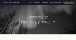 Desktop Screenshot of bluevalleyeyecare.com